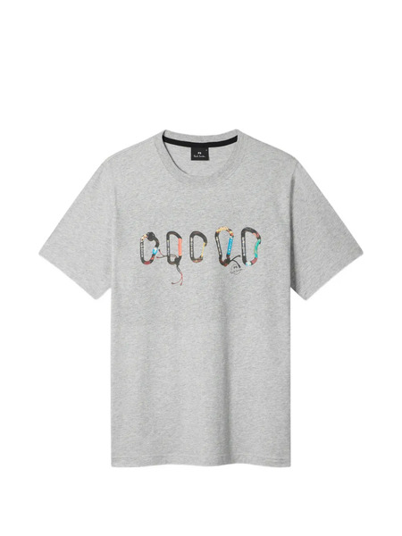  Ps Paul Smith Graphic Short-sleeve T-shirt - Grey 