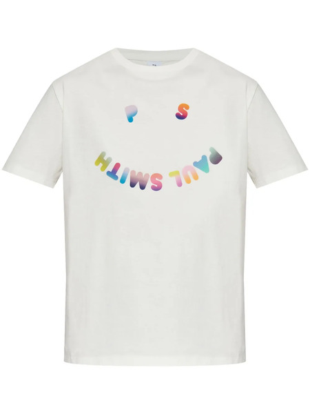  Ps Paul Smith Happy Gradient T-shirt - White 