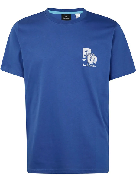  Ps Paul Smith Logo-print T-shirt - Blue 