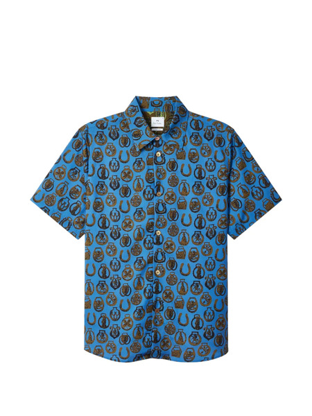 Ps Paul Smith Lucky Charm Shirt - Blue 