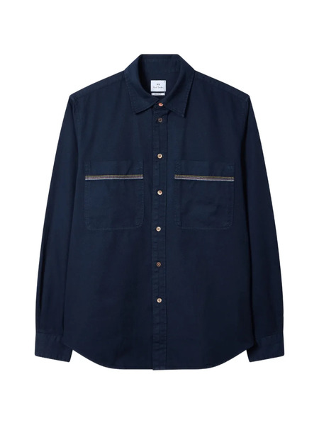  Ps Paul Smith Pocket Shirt - Blue 