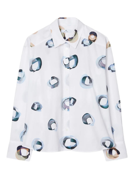 Ps Paul Smith Printed Shirt - White 