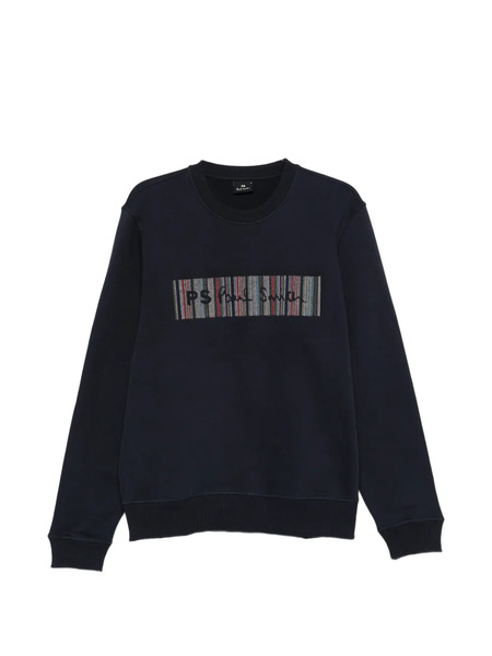  Ps Paul Smith Regular-fit Crew-neck Sweatshirt - Blue 