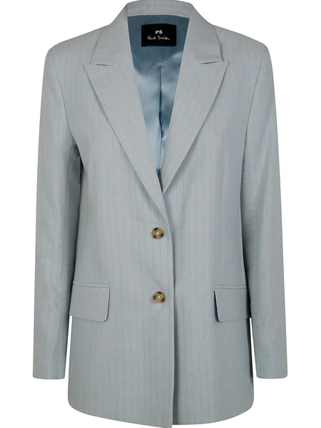  Ps Paul Smith Single-breasted Blazer - Blue 