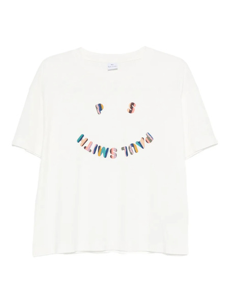  Ps Paul Smith Smiley-face T-shirt - White 
