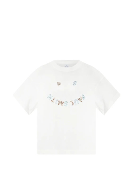  Ps Paul Smith Smiley-face T-shirt - White 