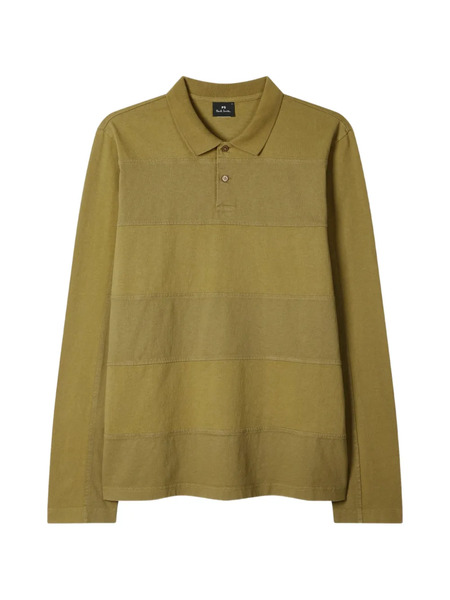 Ps Paul Smith Striped Polo Shirt - Green 