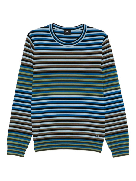  Ps Paul Smith Striped Sweater - Blue 
