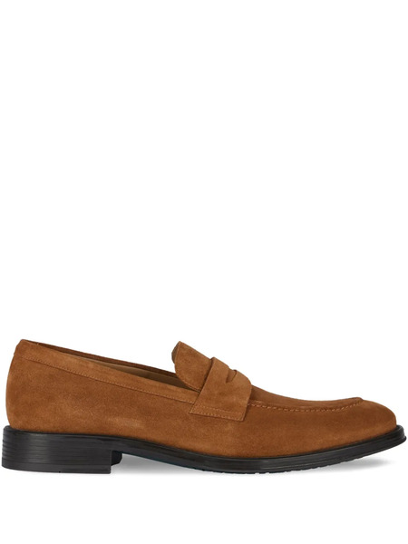  Ps Paul Smith Suede Panelled Loafers - Brown 