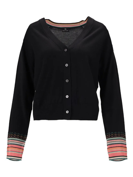  Ps Paul Smith V-neck Cardigan - Black 