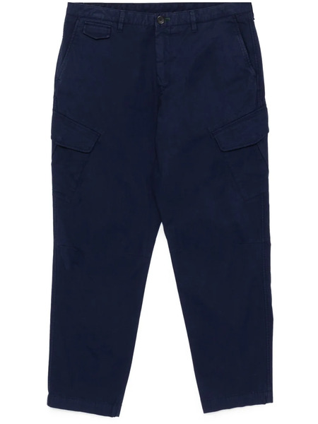  Ps Paul Smith Zebra-motif Cargo Pants - Blue 