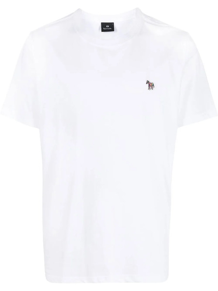  Ps Paul Smith Zebra-patch T-shirt - White 