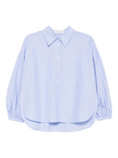 Psophia Balloon-sleeve Shirt - Blue 