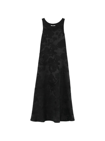  Psophia Floral Midi Dress - Black 