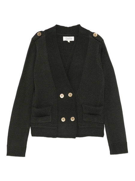  Psophia Patch-pocket Cardigan - Green 