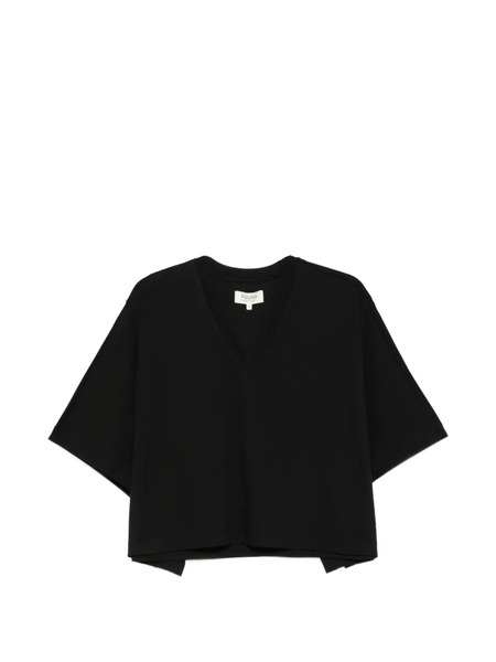  Psophia V-neck Short-sleeved T-shirt - Black 