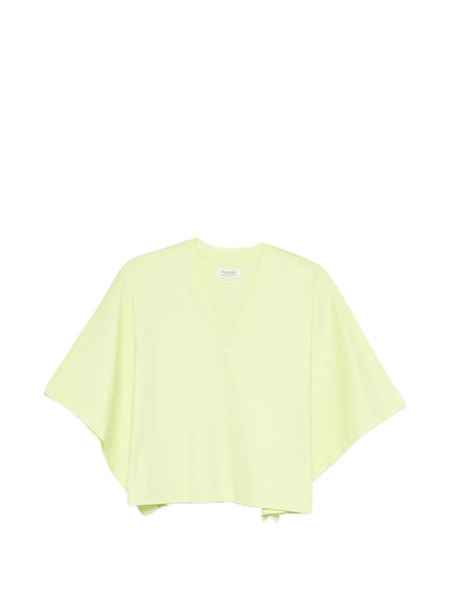  Psophia V-neck Short-sleeved T-shirt - Yellow 