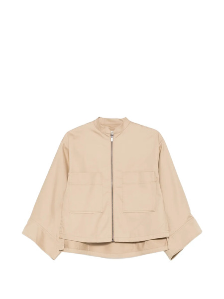  Psophia Zipped Cropped Jacket - Neutrals 