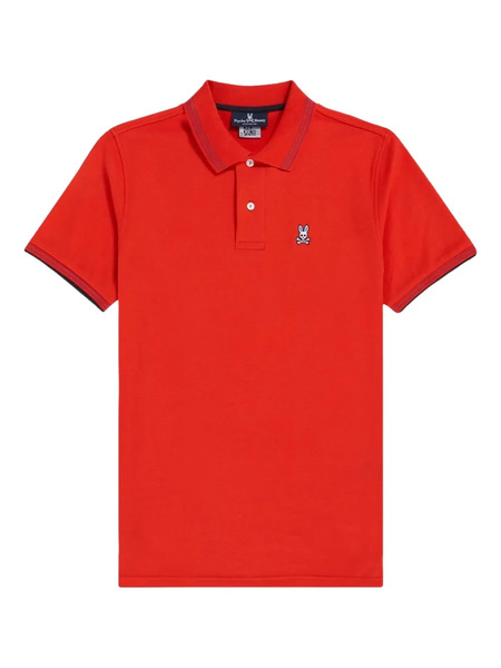  Psycho Bunny Anthony Polo Shirt - Red 