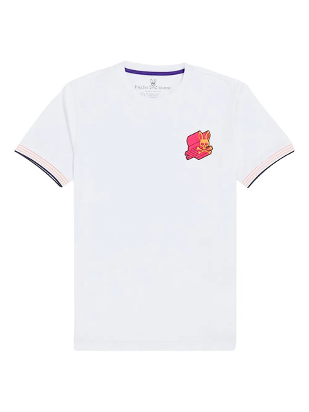  Psycho Bunny Asher 3d T-shirt - White 