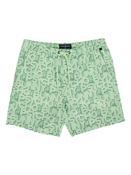  Psycho Bunny Damon Swim Shorts - Green 