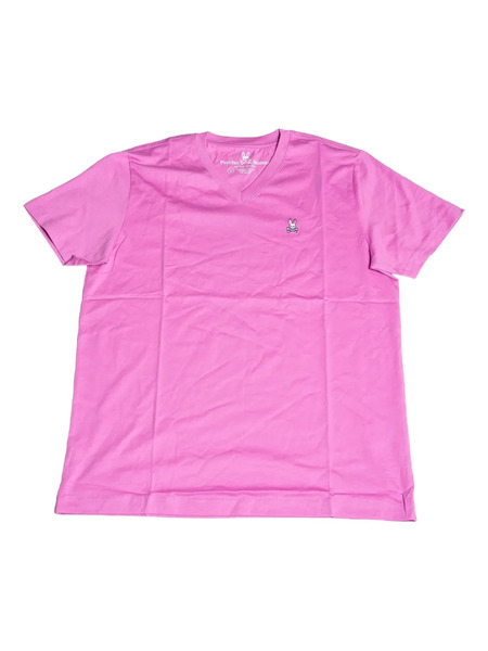  Psycho Bunny V-neck T-shirt - Purple 