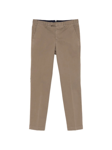  Pt Torino Belt-loop Trousers - Brown 