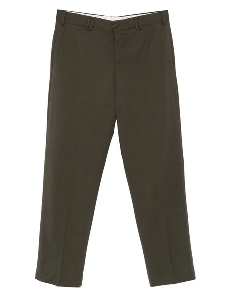  Pt Torino Button-fastening Trousers - Green 