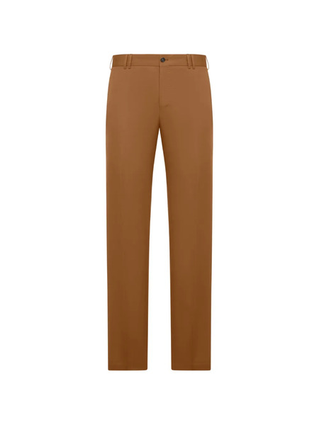  Pt Torino Button-up Trousers - Brown 