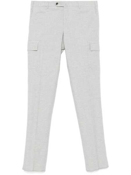  Pt Torino Felted Cargo Pants - Grey 