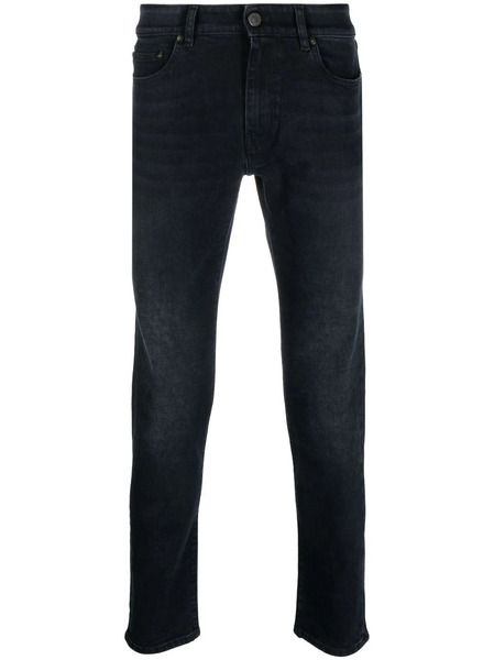  Pt Torino Low-rise Skinny Jeans - Blue 