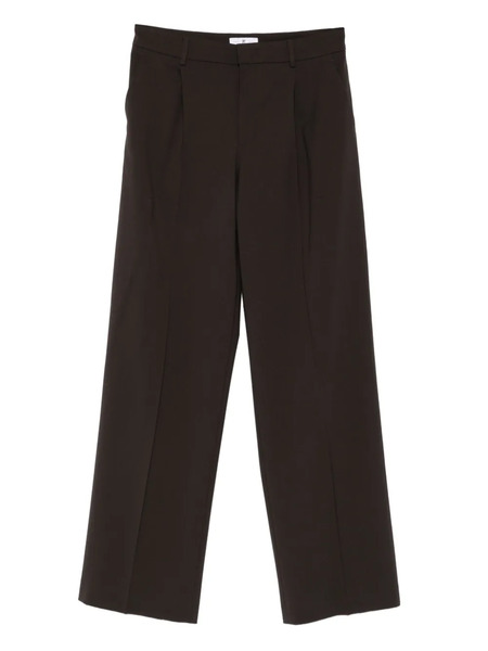  Pt Torino Pleated Trousers - Black 