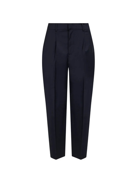  Pt Torino Pleated Trousers - Blue 