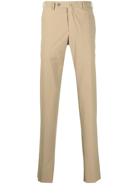  Pt Torino Pressed-crease Tailored Trousers - Neutrals 