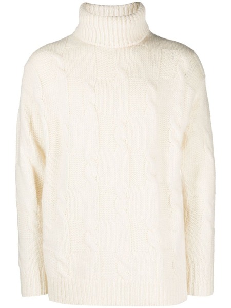  Pt Torino Roll-neck Long-sleeved Jumper - Neutrals 