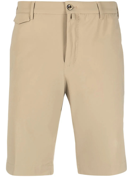  Pt Torino Slim-cut Chino Shorts - Neutrals 