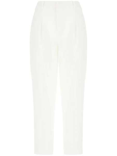  Pt Torino Tapered Trousers - White 
