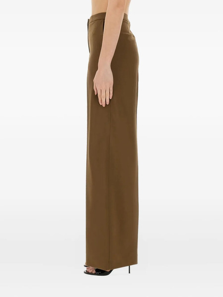  Pt Torino Wide-leg Trousers - Brown 