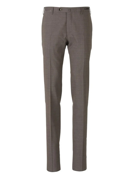  Pt Torino Wool Trousers - Neutrals 