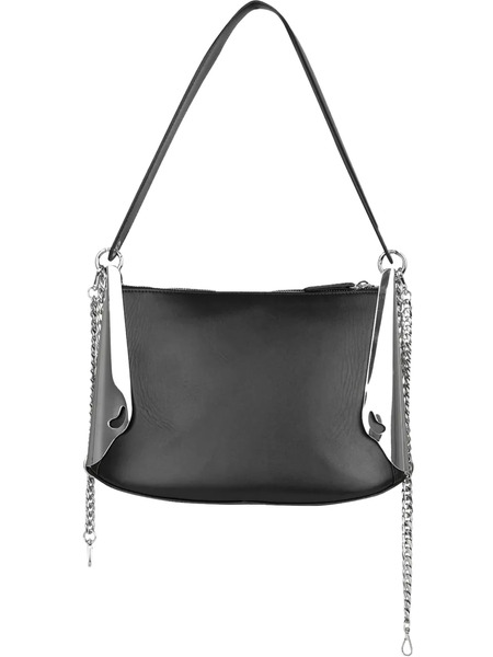  Published By Chain-embellished Leather Shoulder Bag - Black 