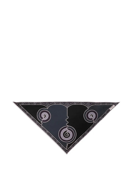  Pucci Astro-print Scarf - Black 