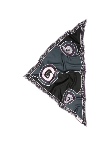  Pucci Astro-print Triangle Scarf - Black 