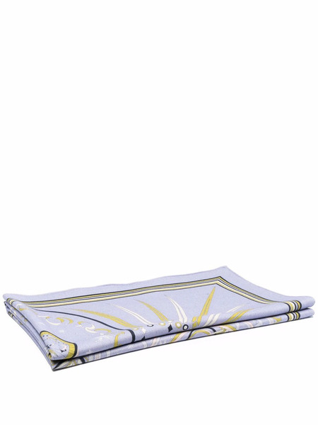  Pucci Astrolabio-print Wool Blanket - Purple 