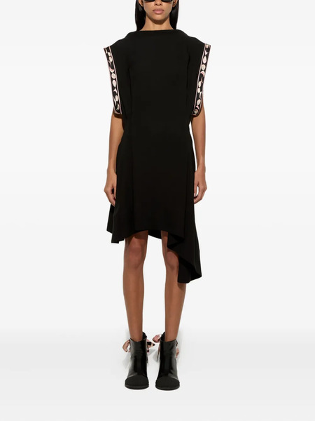  Pucci Asymmetric Short Dress - Black 