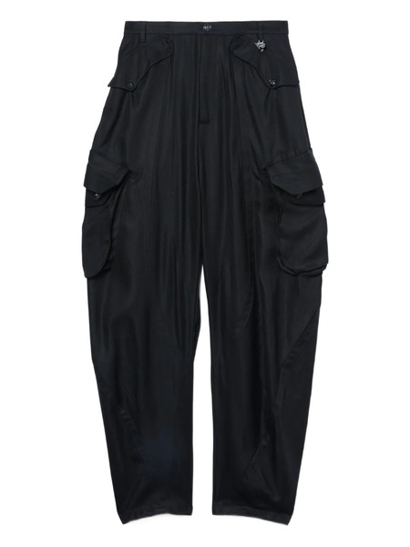  Pucci Cargo-pocket Tapered Trousers - Black 
