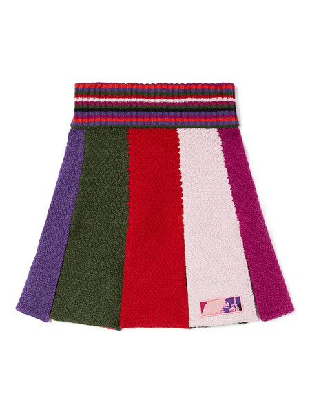  Pucci Colour-block Mini Skirt - Red 