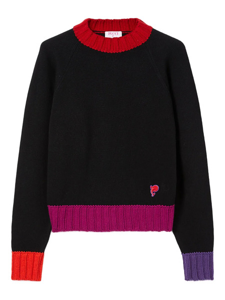  Pucci Colourblock Sweater - Black 