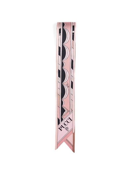  Pucci Geometric-pattern Scarves - Pink 