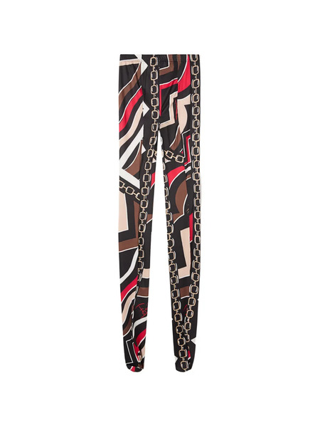  Pucci Istrice-print Tights - Black 