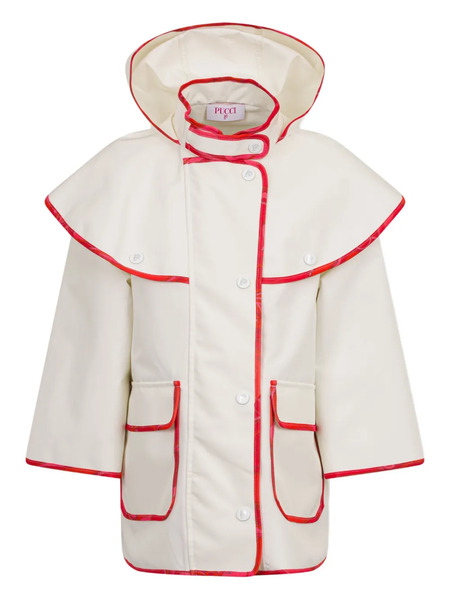  Pucci Junior Buttoned Jacket - Neutrals 